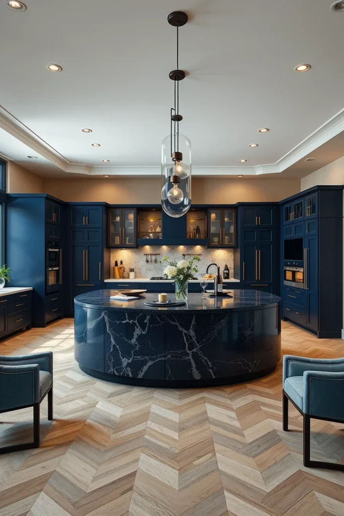 45 Dark Blue Kitchen Design Ideas to Fall 2026 Season