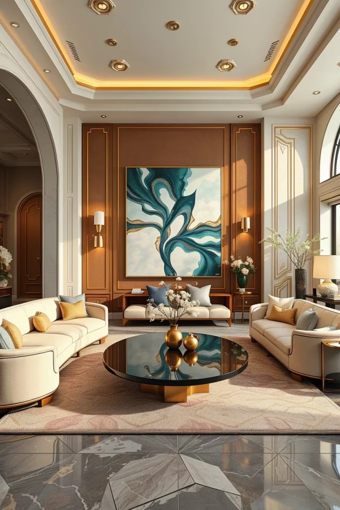 48 Neo Deco Living Room Ideas For Fall