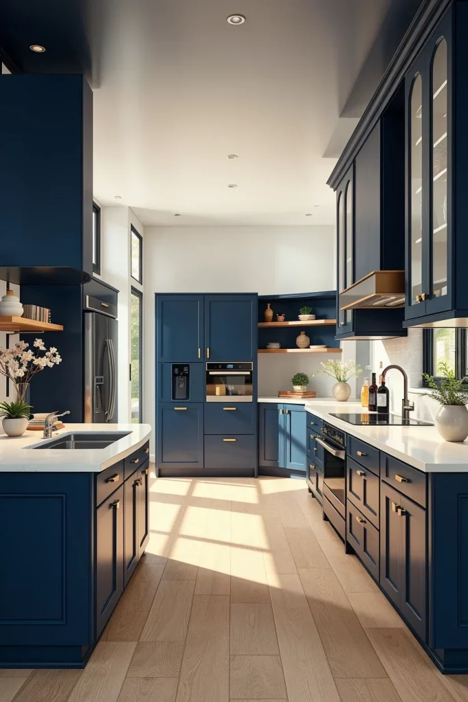 45 Dark Blue Kitchen Design Ideas to Fall 2026 Season