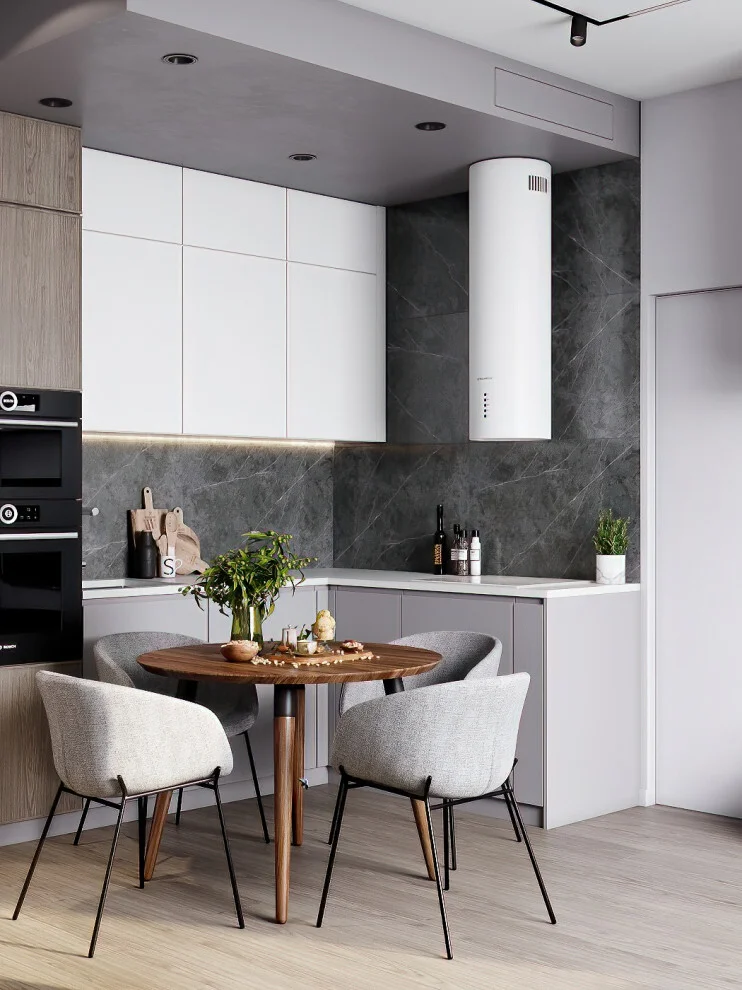 45 White And Gray Kitchen to Try This Season