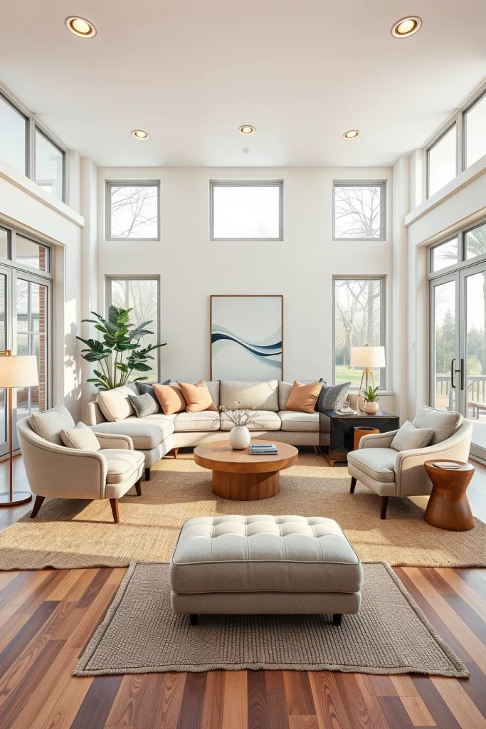 61 Soft Contemporary Living Room Ideas For A Cozy And Elegant Home