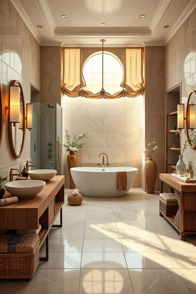 45 Warm Neutral Bathroom Design Inspiration Ideas For A Cozy And Timeless Space