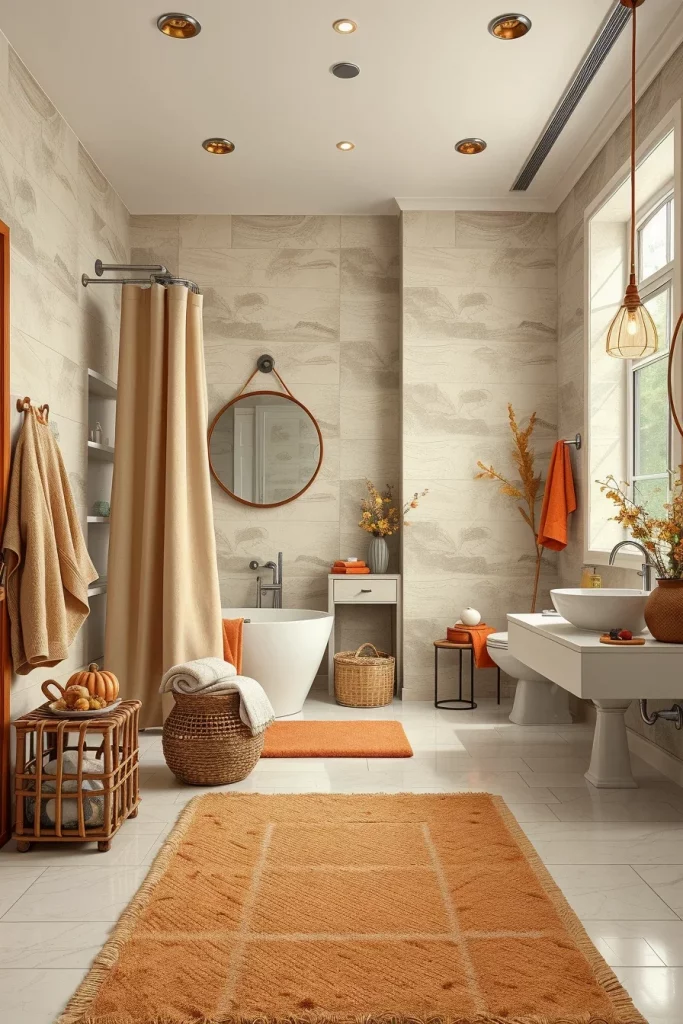 54 Cozy Fall Bathroom Decor Ideas For A Warm And Inviting Autumn Retreat