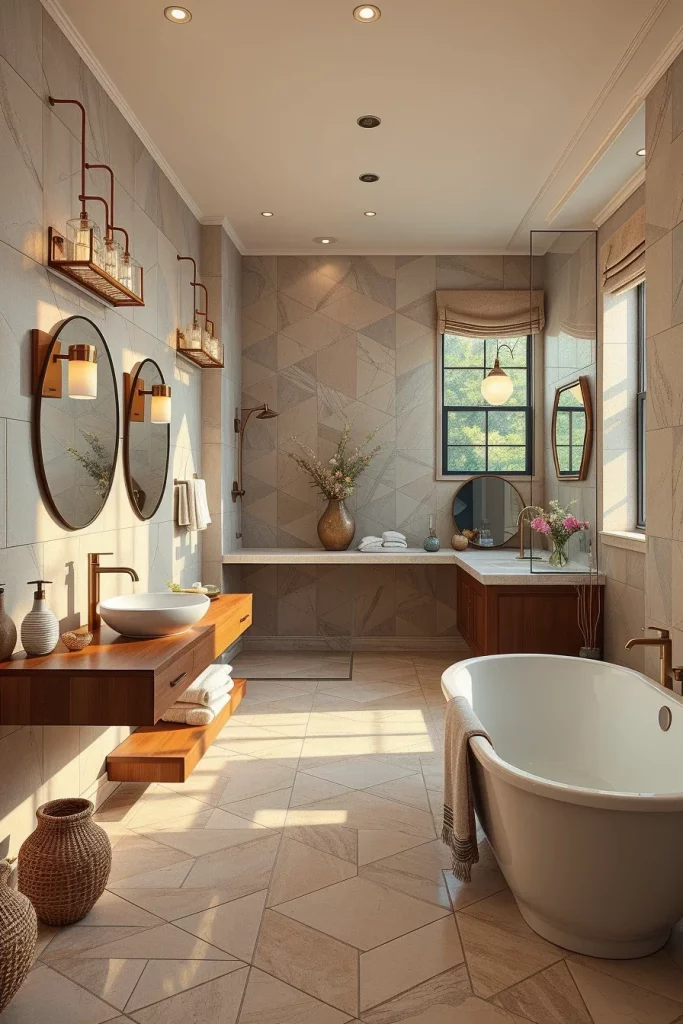 45 Warm Neutral Bathroom Design Inspiration Ideas For A Cozy And Timeless Space