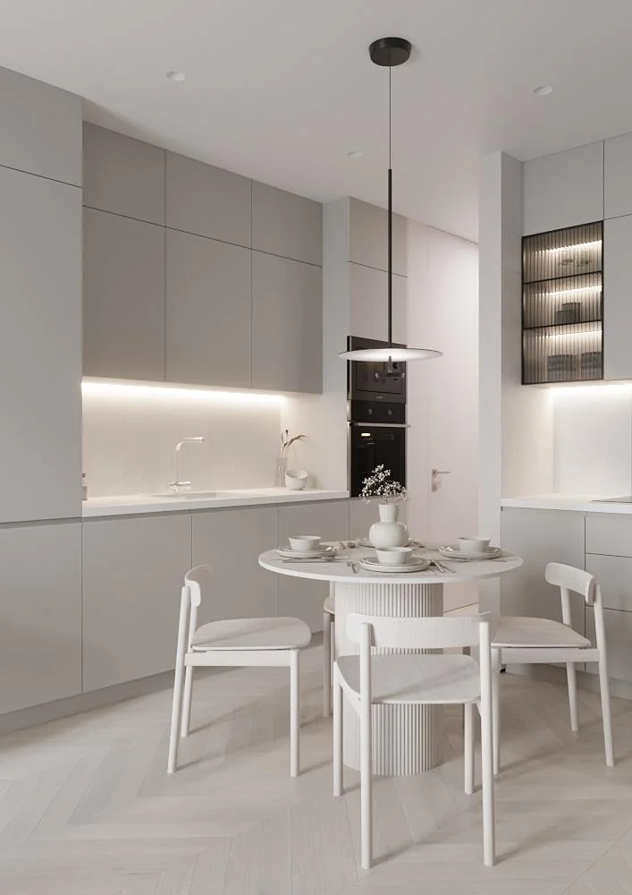 45 White And Gray Kitchen to Try This Season