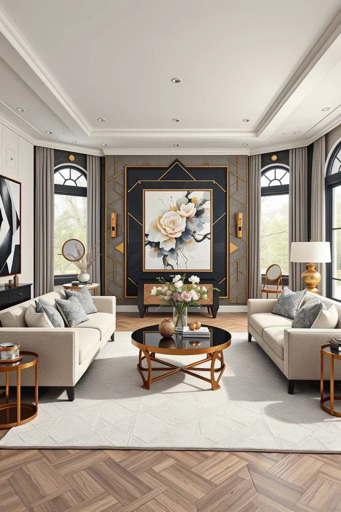 48 Neo Deco Living Room Ideas For Fall