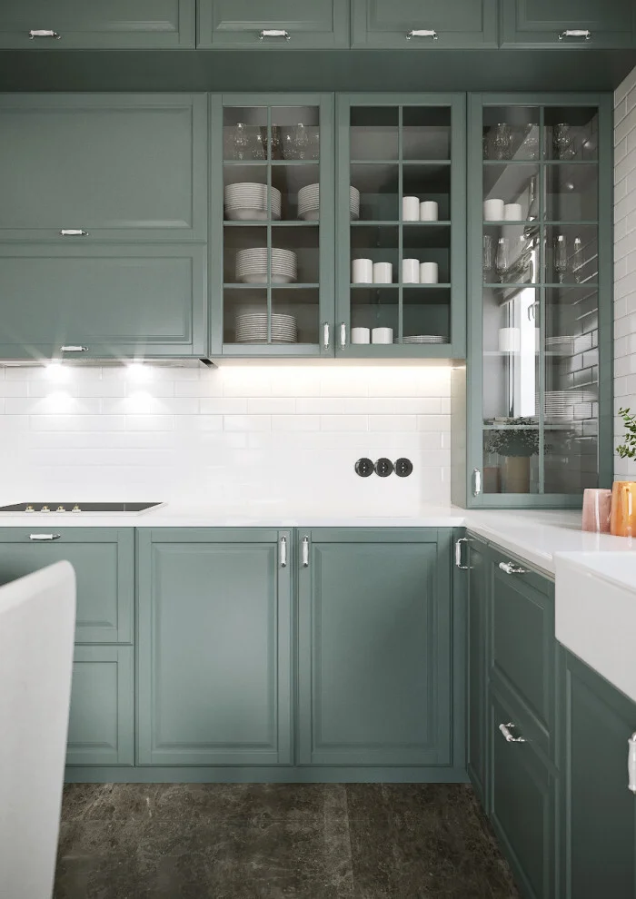 48 Sage Green Cream Kitchen Decor Ideas Autumn