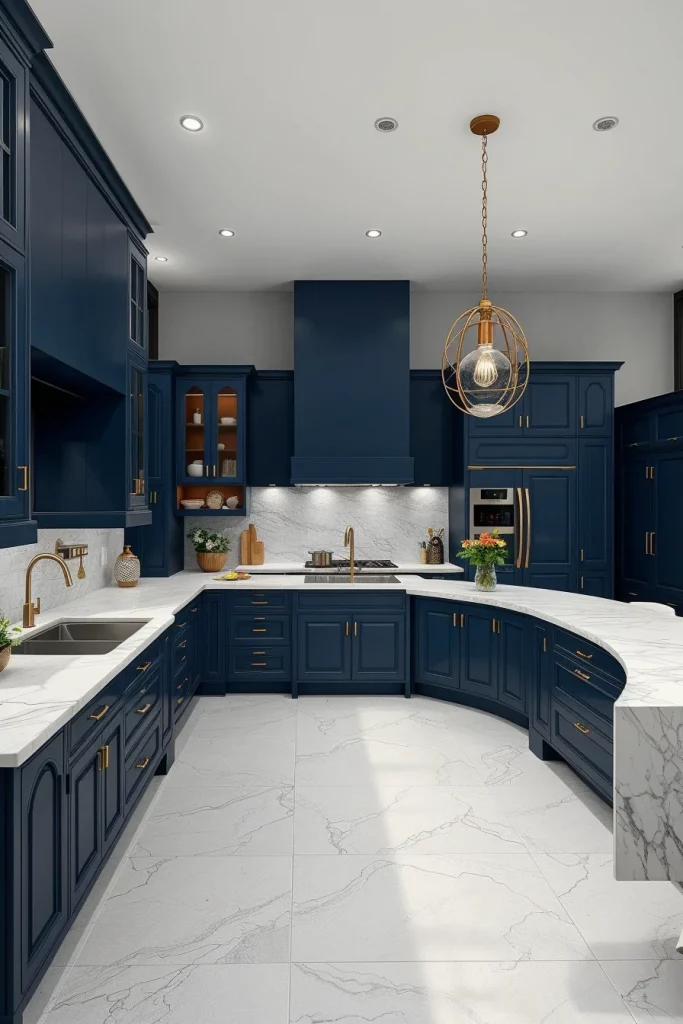 45 Dark Blue Kitchen Design Ideas to Fall 2026 Season
