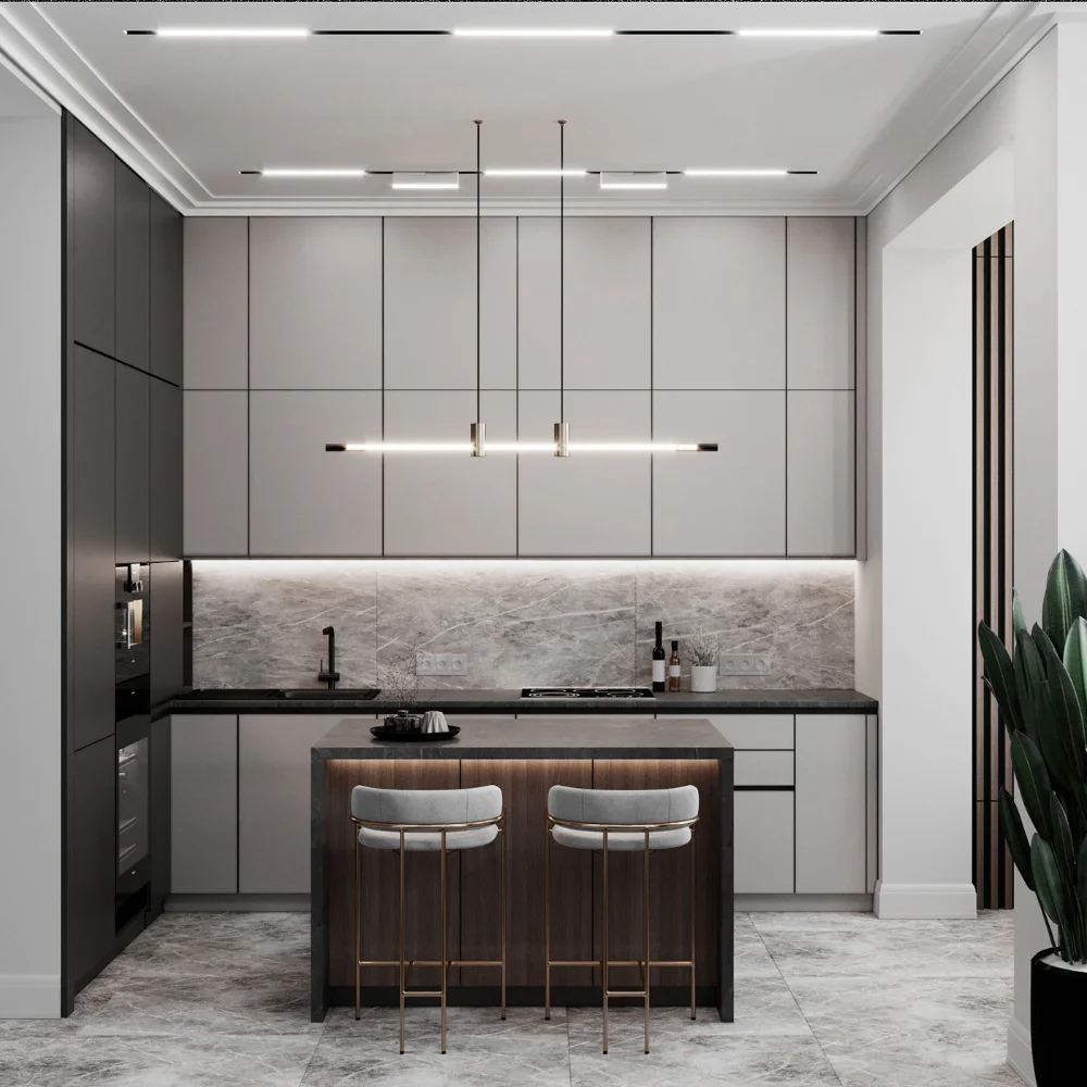 45 White And Gray Kitchen to Try This Season