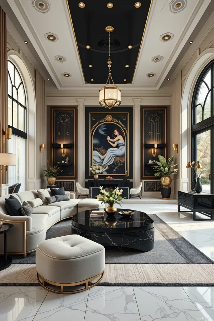 48 Neo Deco Living Room Ideas For Fall