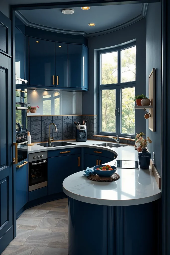 45 Dark Blue Kitchen Design Ideas to Fall 2026 Season