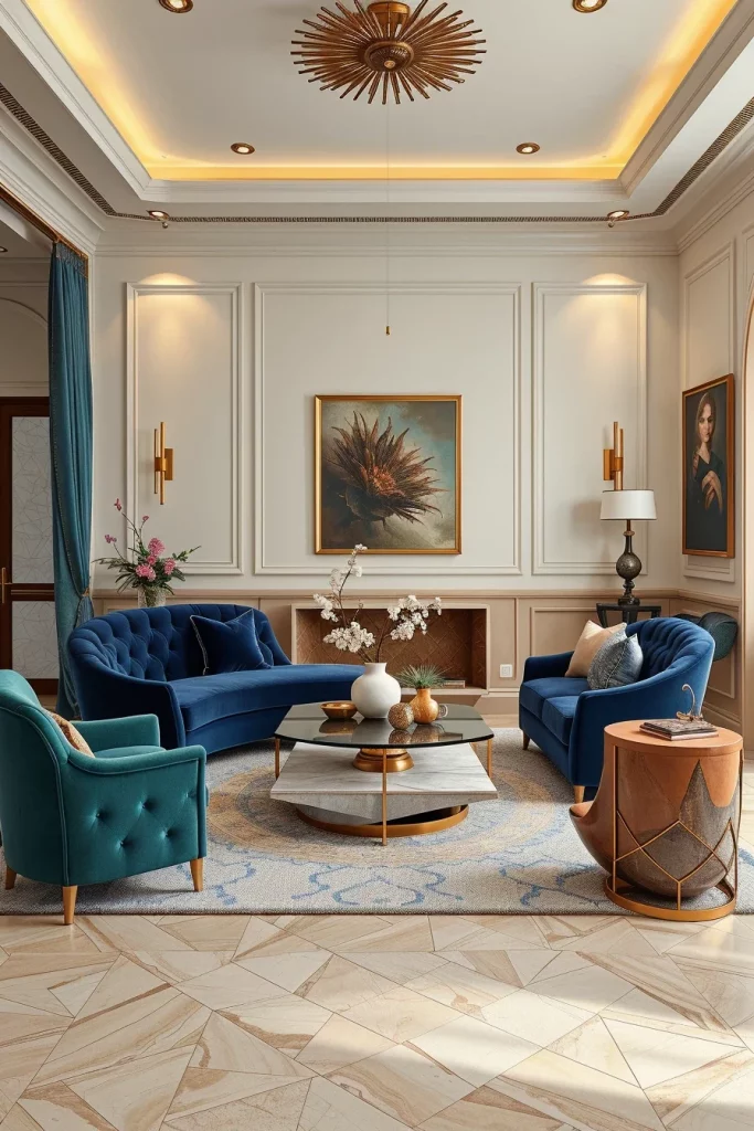 48 Neo Deco Living Room Ideas For Fall