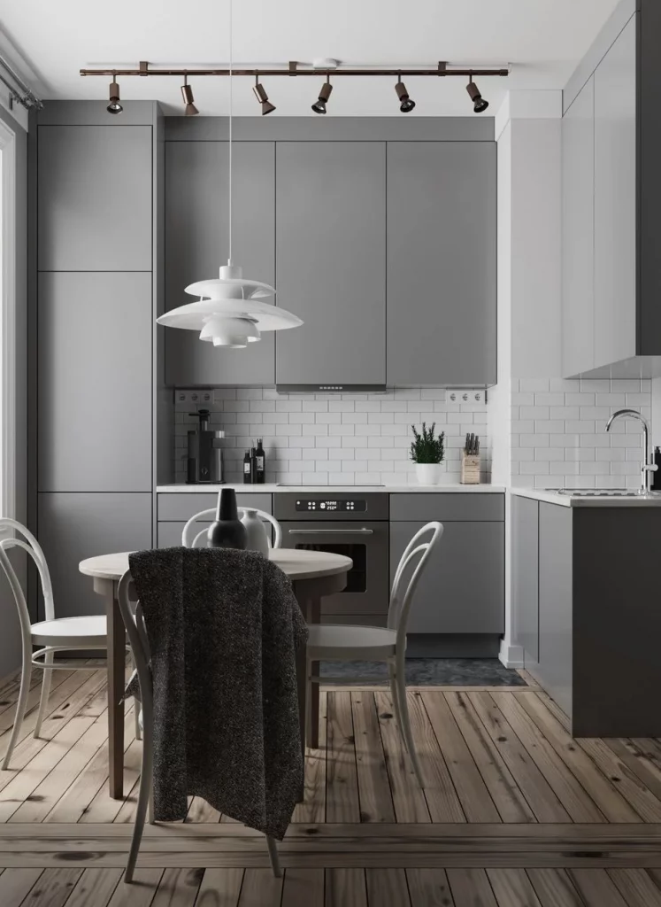 45 White And Gray Kitchen to Try This Season