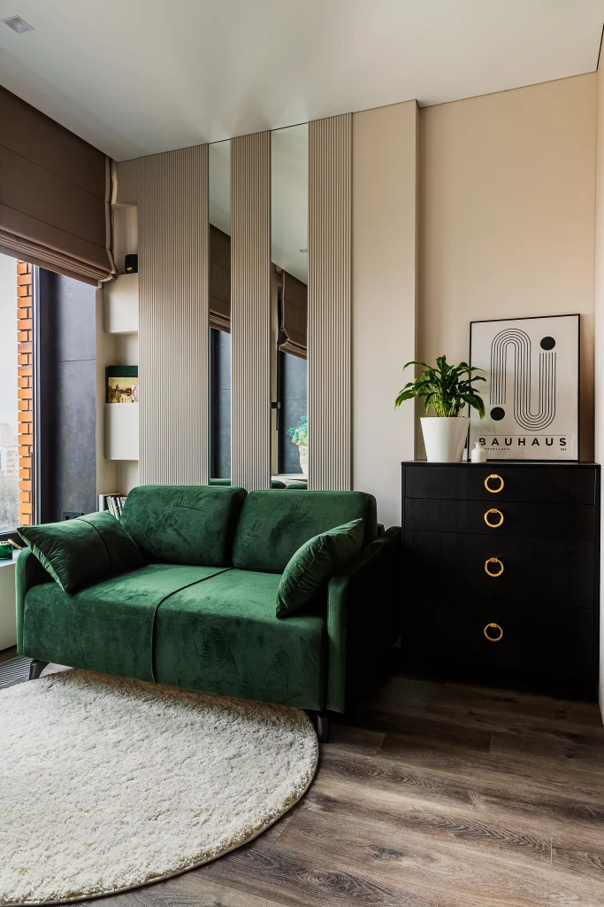 48 Jade Green Living Room for a Cozy Fall Interior
