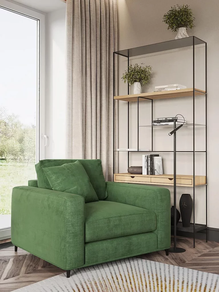 48 Jade Green Living Room for a Cozy Fall Interior