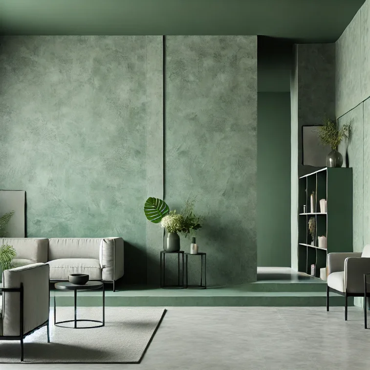 48 Jade Green Living Room for a Cozy Fall Interior