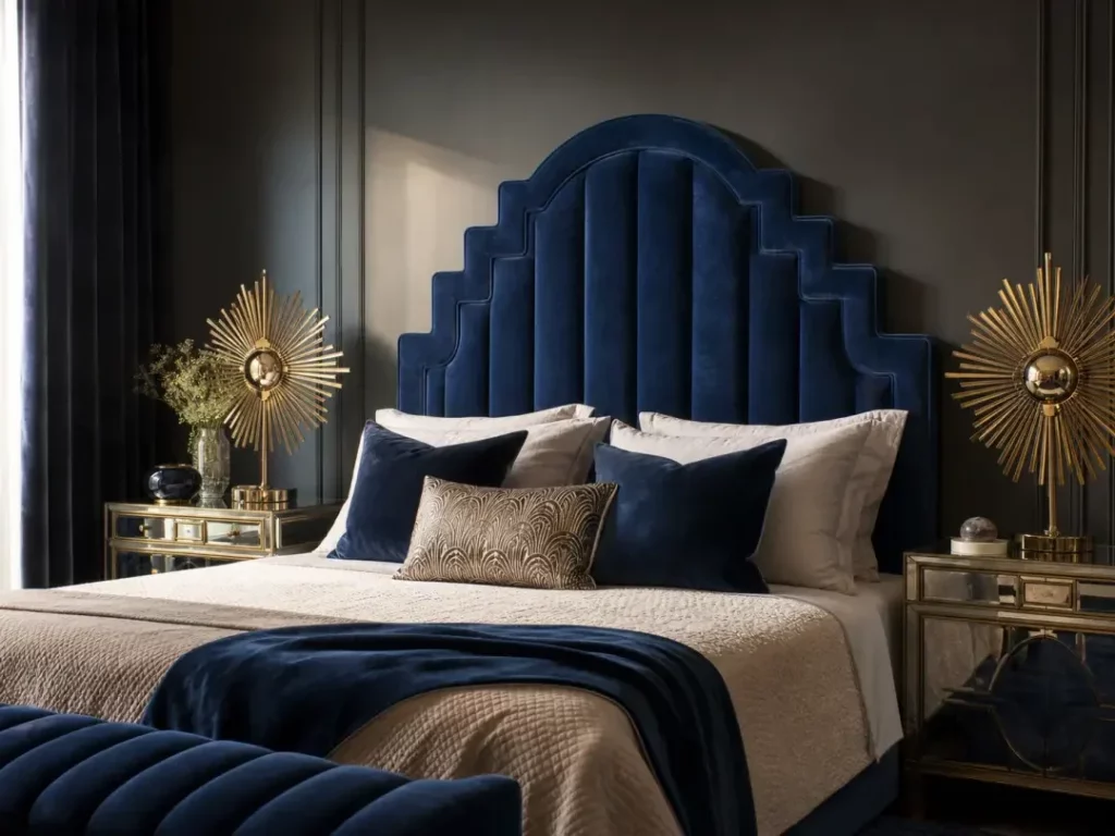 50 Modern Art Deco Bedroom Ideas For Fall