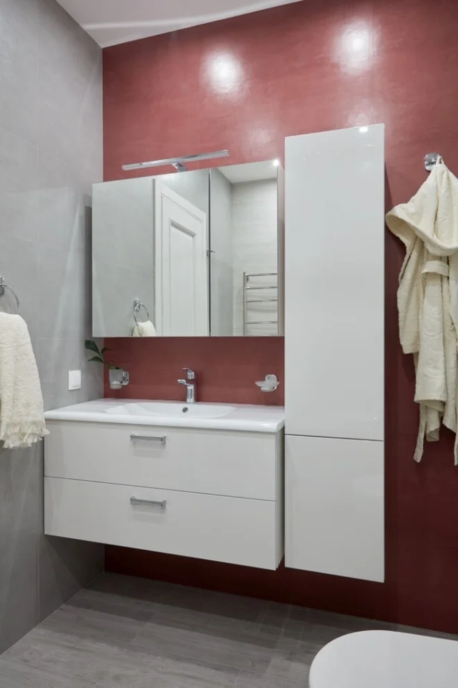 46 Small Bathroom Organization and Storage Solutions for Fall
