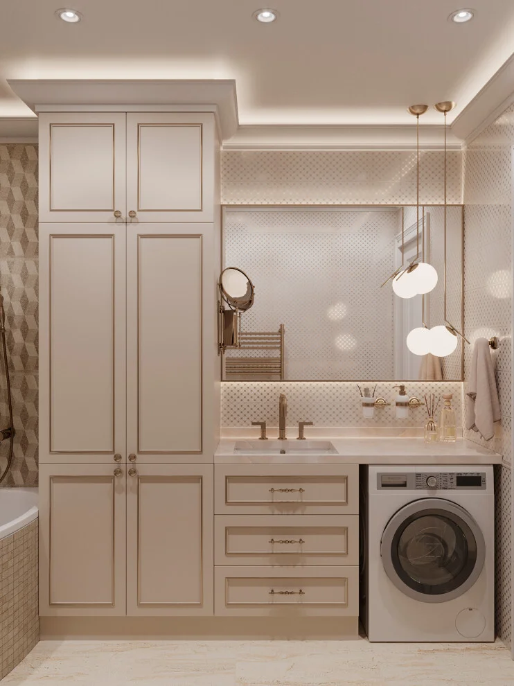 46 Small Bathroom Organization and Storage Solutions for Fall
