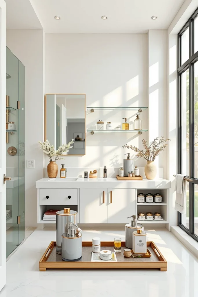 56 Bathroom Shelf Organization And Styling Ideas For A Beautiful And Organized Space
