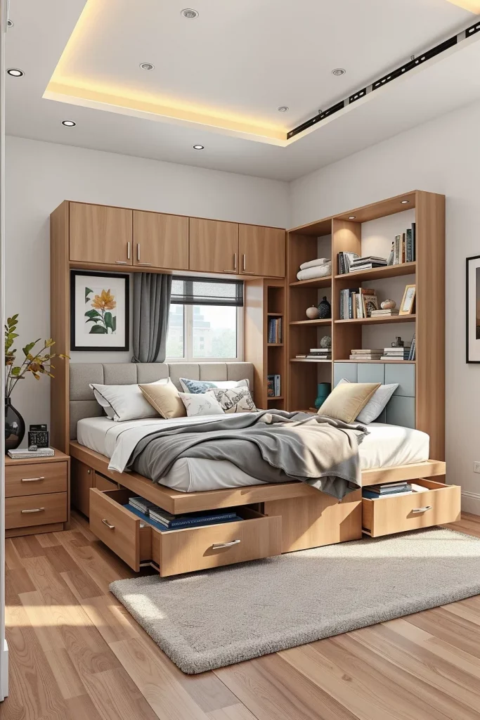 60 Small Bedroom Organization Storage Solutions Ideas To Maximize Space And Style