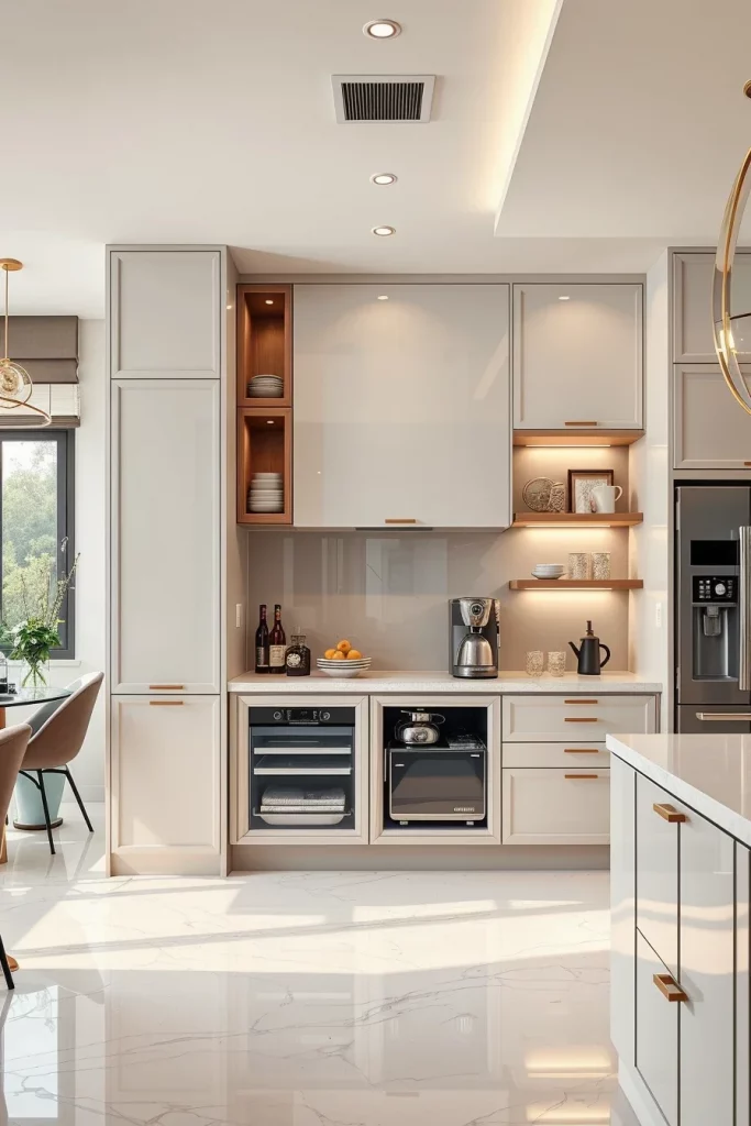 45 Kitchen Coffee Bar Styling Ideas To Create A Beautiful And Functional Coffee Station