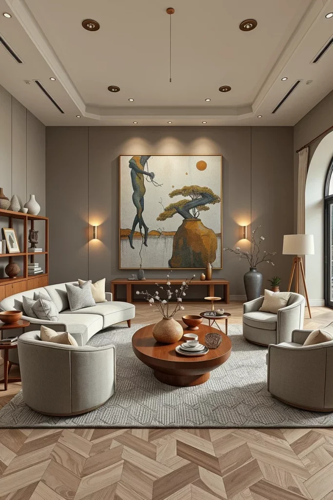 56 Sculptural Living Room Ideas For A Modern And Artistic Home