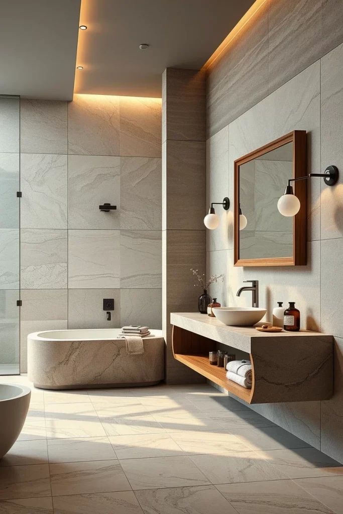 40 Modern Bathroom Countertop Styling Ideas