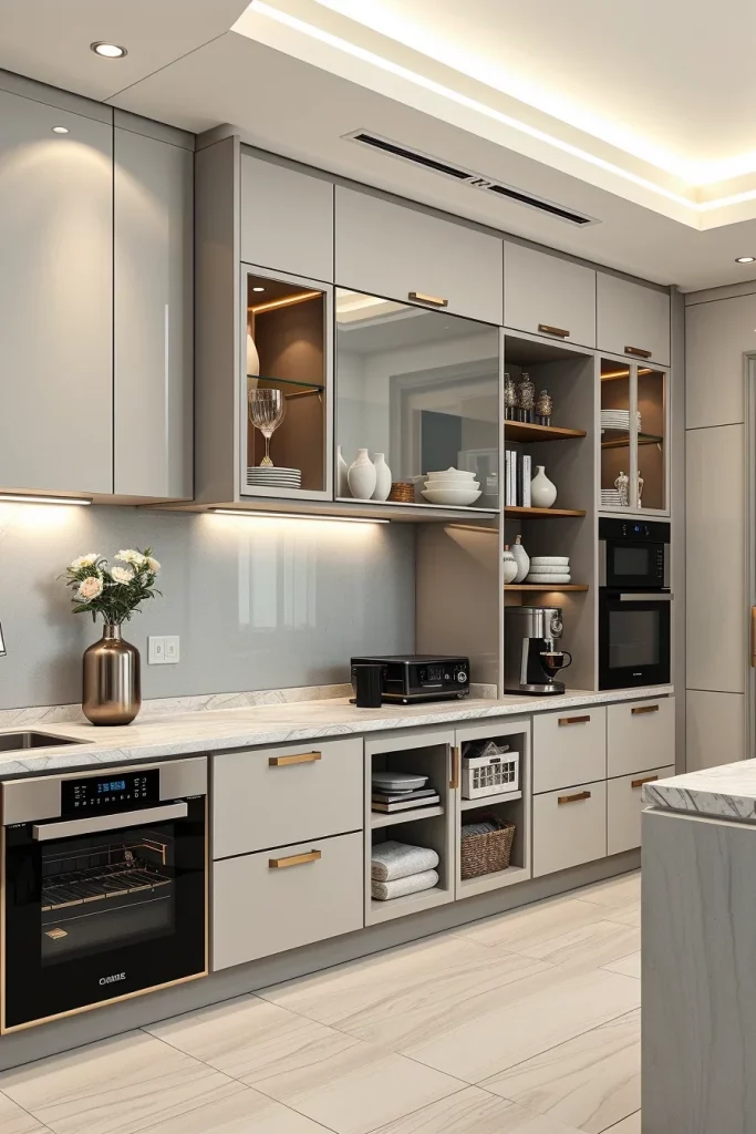 45 Kitchen Coffee Bar Styling Ideas To Create A Beautiful And Functional Coffee Station