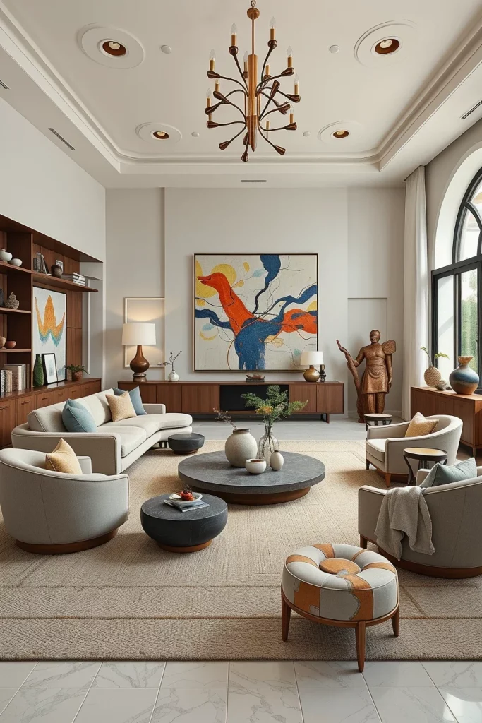 56 Sculptural Living Room Ideas For A Modern And Artistic Home