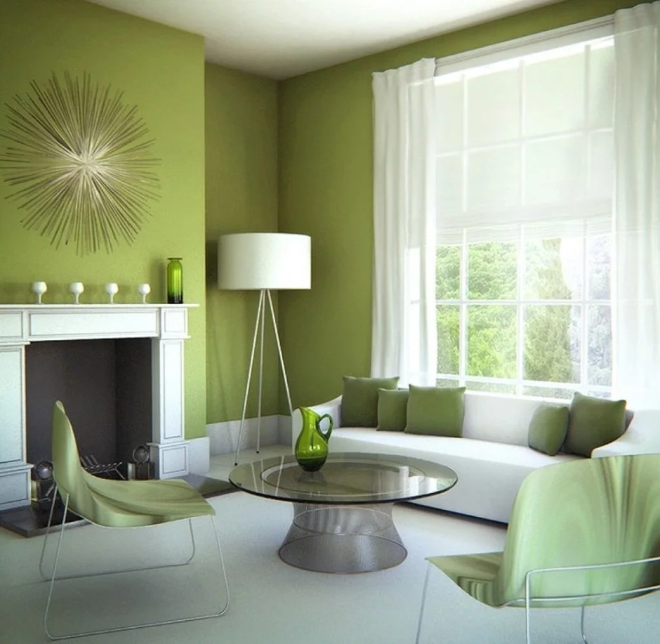 48 Jade Green Living Room for a Cozy Fall Interior