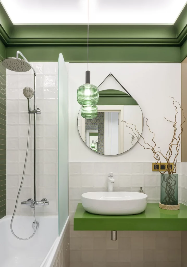 43 Olive Green Bathroom Ideas to Fall 2026 Season