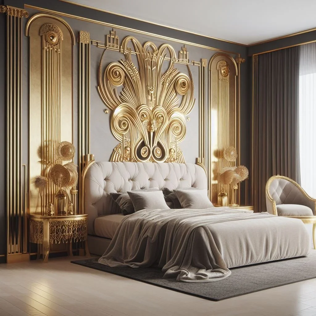 50 Modern Art Deco Bedroom Ideas For Fall