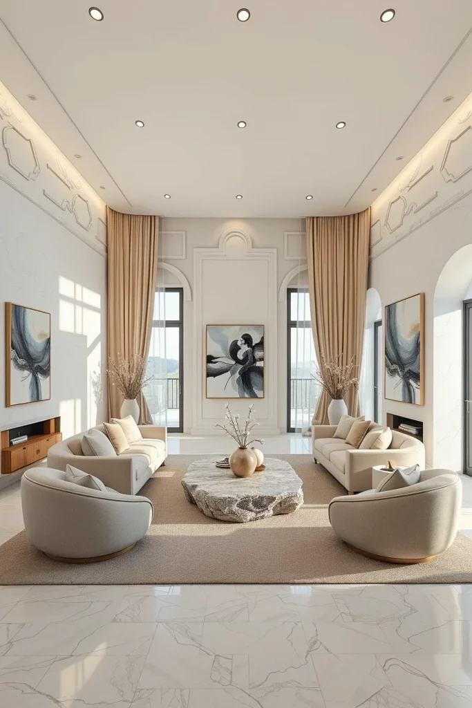 56 Sculptural Living Room Ideas For A Modern And Artistic Home
