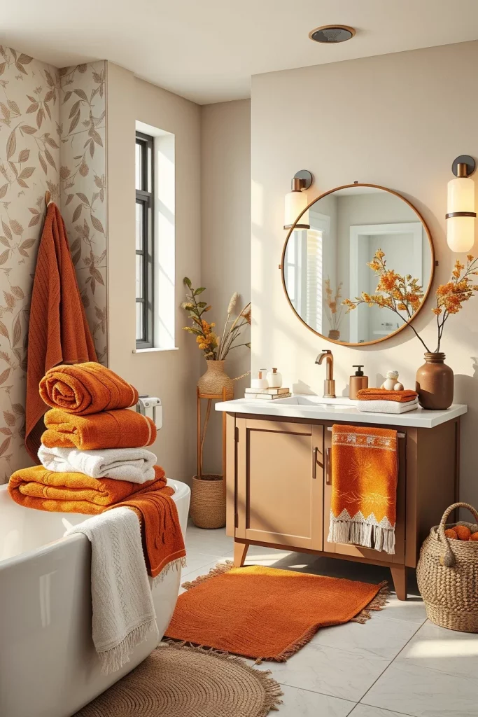 54 Cozy Fall Bathroom Decor Ideas For A Warm And Inviting Autumn Retreat
