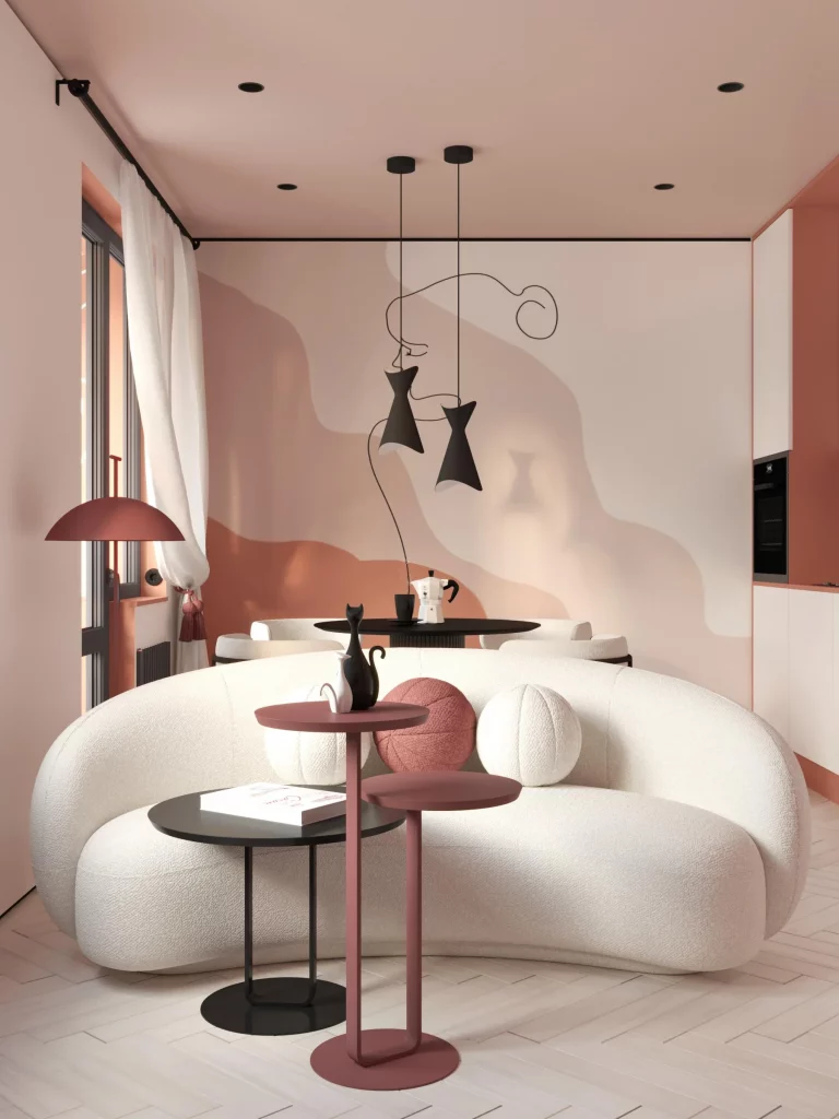 43 Curved Furniture Living Room Ideas for a Cozy Fall Interior