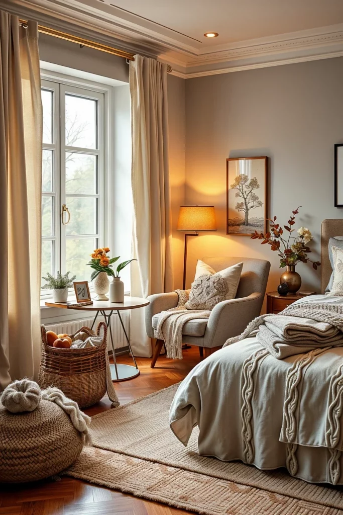 55 Cozy Fall Bedroom Decorating Ideas Inspiration For A Warm And Inviting Autumn Retreat