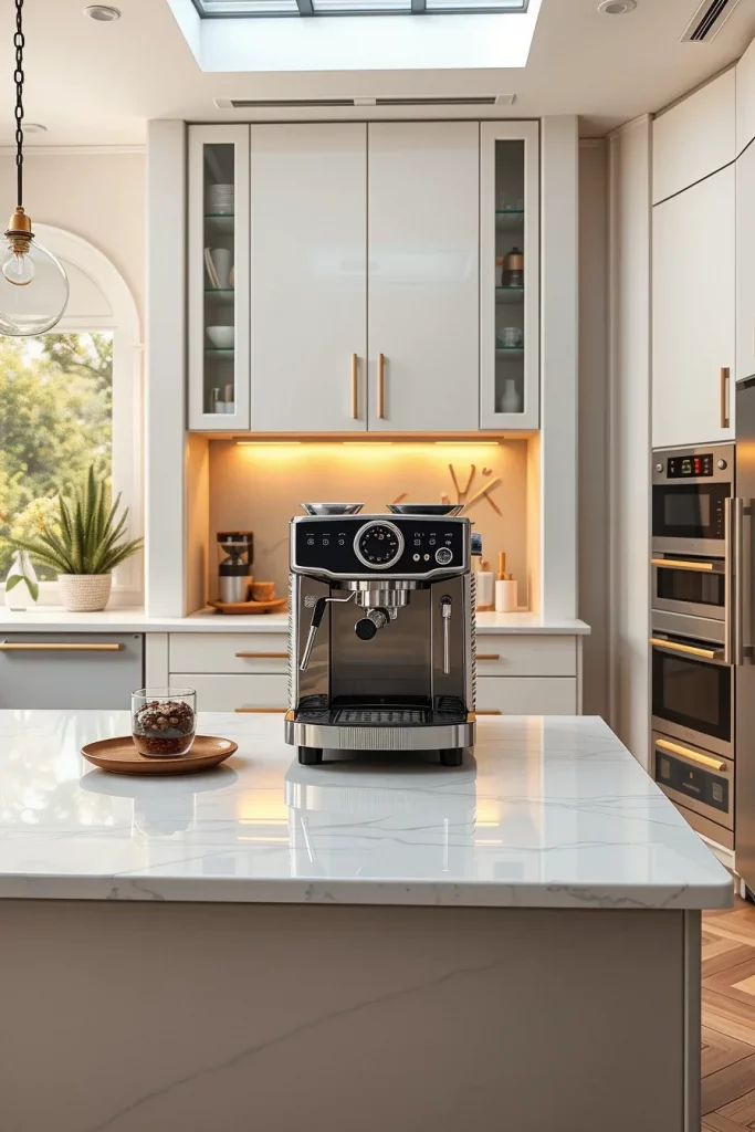 45 Kitchen Coffee Bar Styling Ideas To Create A Beautiful And Functional Coffee Station