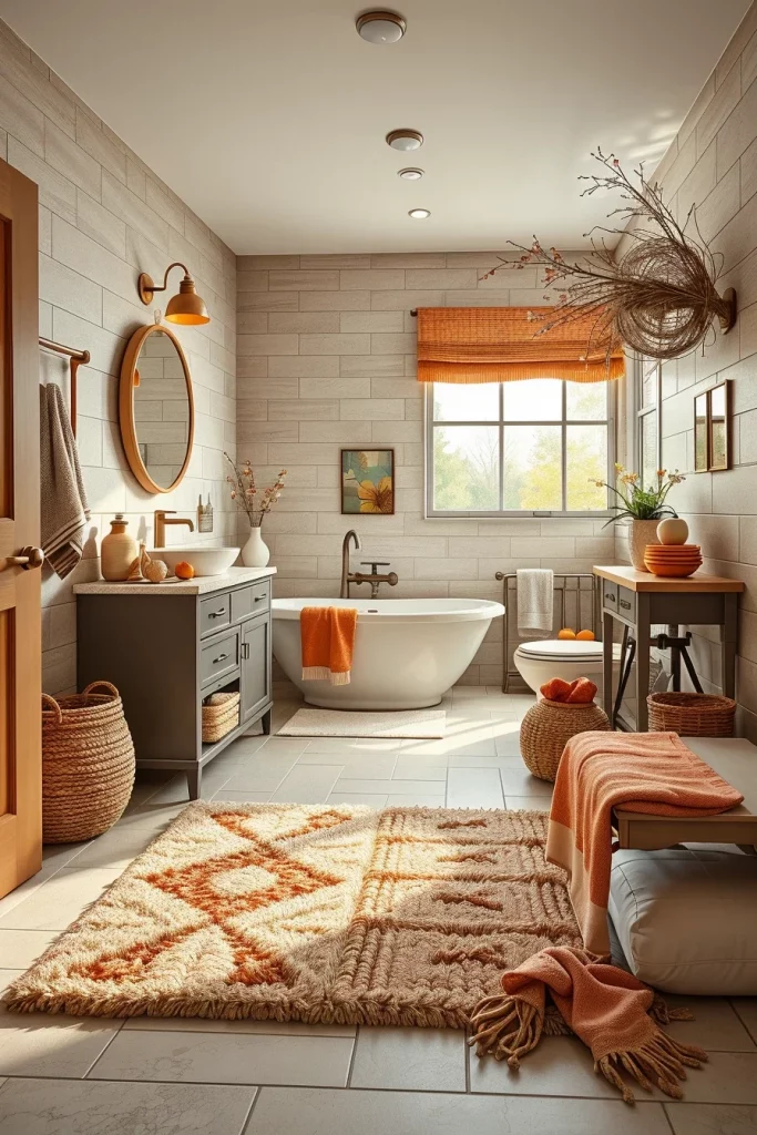 54 Cozy Fall Bathroom Decor Ideas For A Warm And Inviting Autumn Retreat