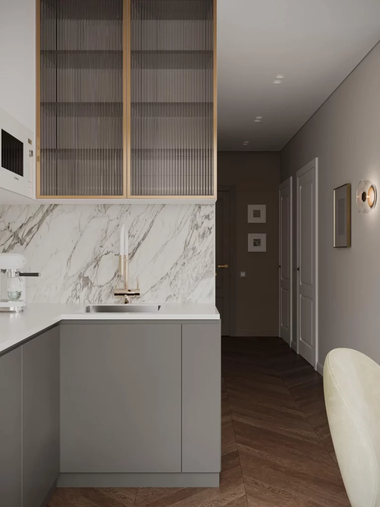 45 White And Gray Kitchen to Try This Season