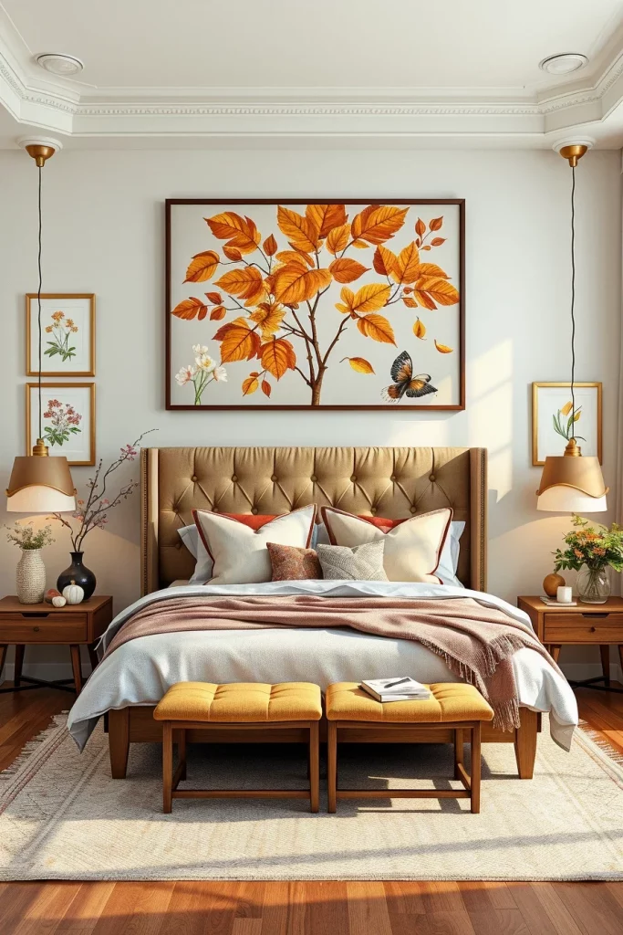 55 Cozy Fall Bedroom Decorating Ideas Inspiration For A Warm And Inviting Autumn Retreat