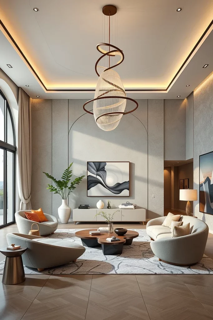 56 Sculptural Living Room Ideas For A Modern And Artistic Home