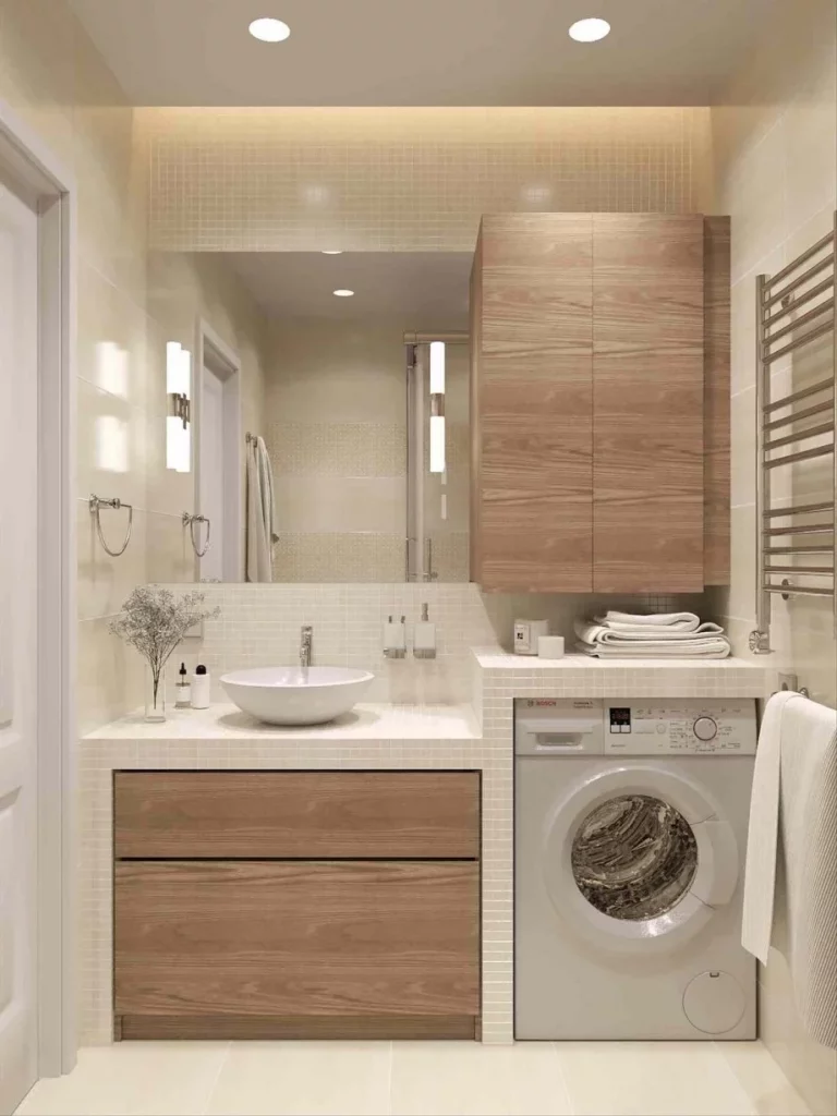 46 Small Bathroom Organization and Storage Solutions for Fall