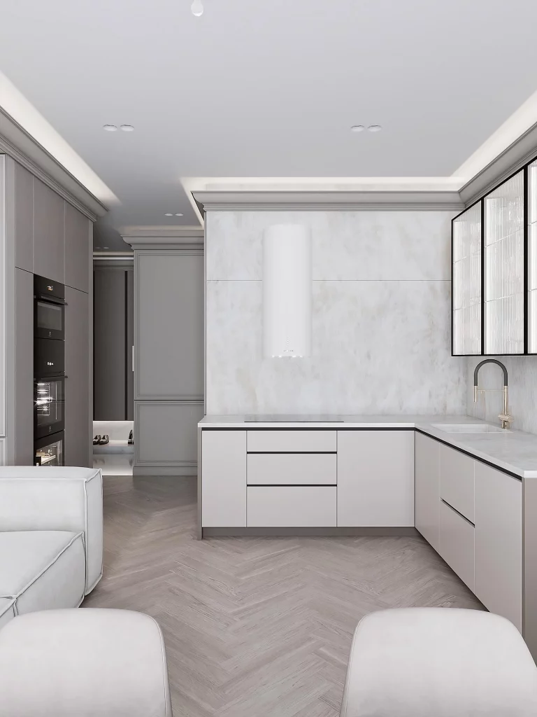 45 White And Gray Kitchen to Try This Season