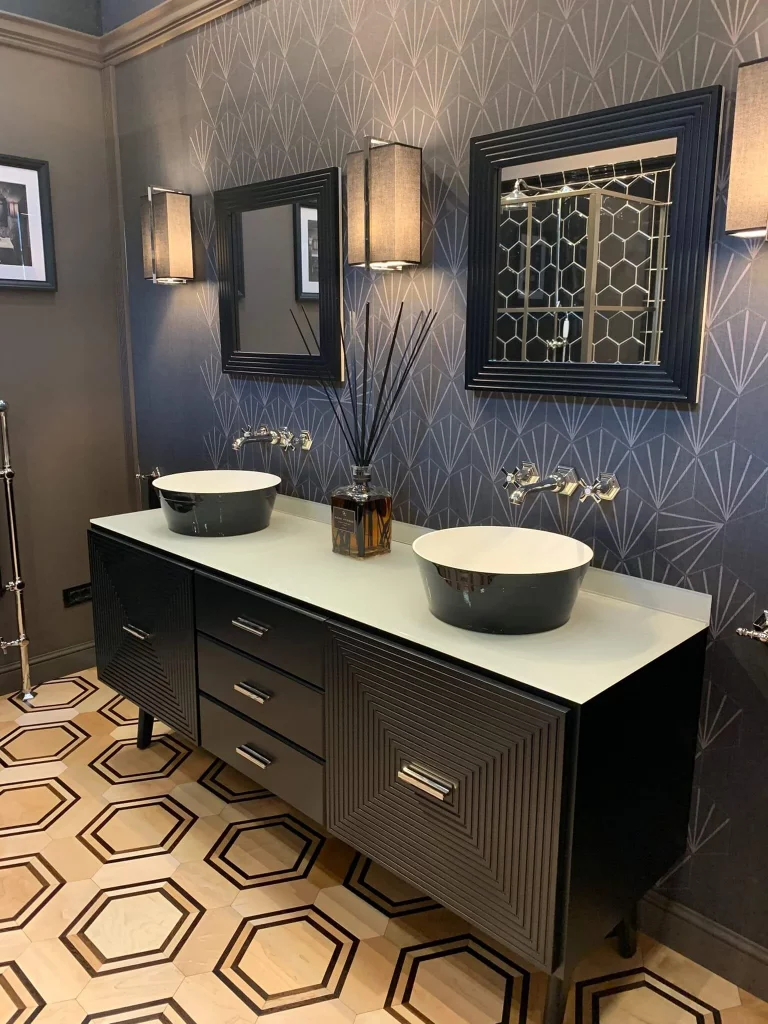 45 Art Deco Bathroom Ideas For A Moody Fall