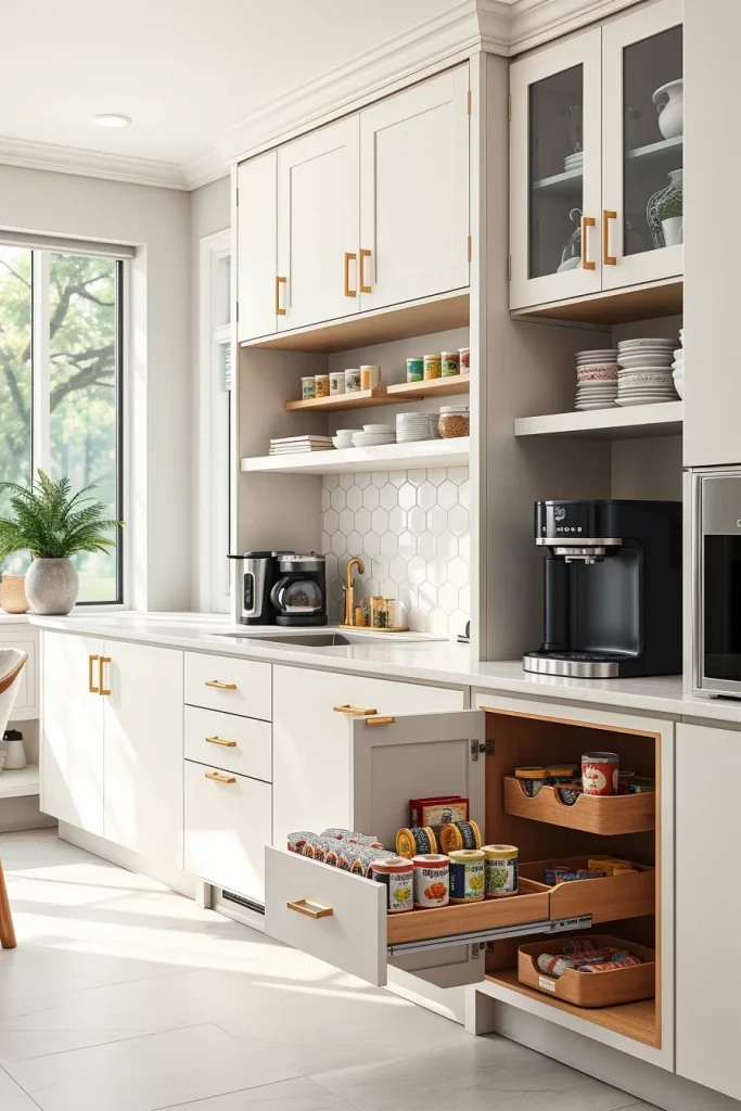45 Kitchen Coffee Bar Styling Ideas To Create A Beautiful And Functional Coffee Station