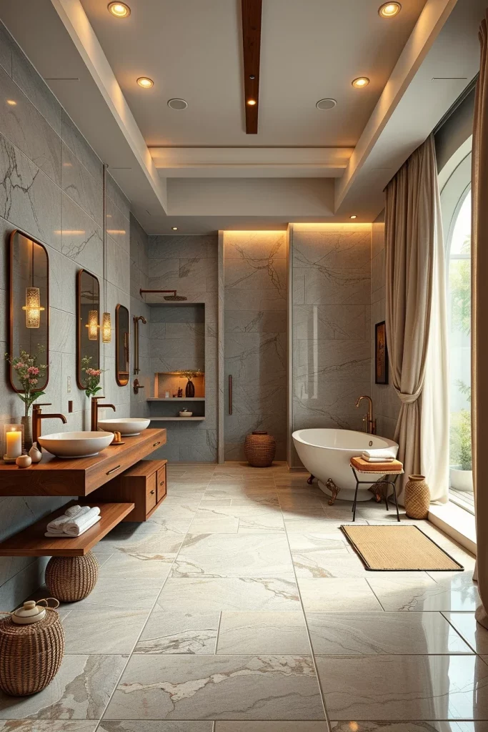 45 Warm Neutral Bathroom Design Inspiration Ideas For A Cozy And Timeless Space