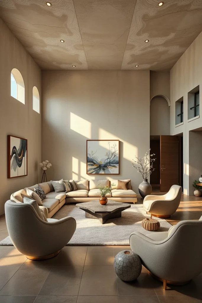 56 Sculptural Living Room Ideas For A Modern And Artistic Home