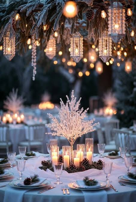 Winter wedding decor ideas in San Antonio, TX