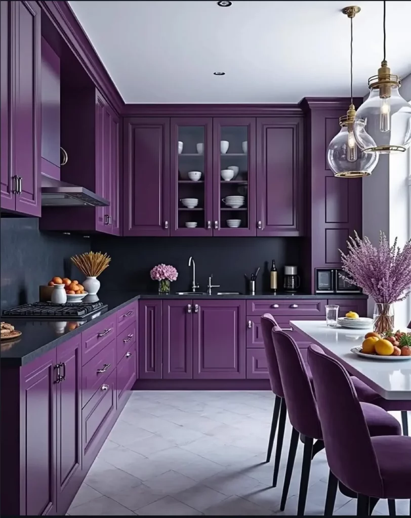 35 Aubergine Kitchen Ideas for a Stylish Modern Home